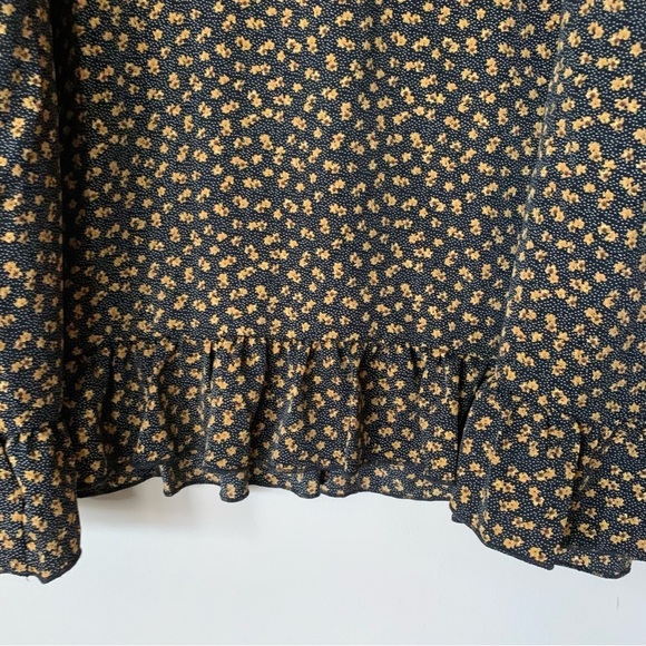 NWT Daisy Street Long-sleeve Ruffle Mini Dress Ditsy Floral Size 4X - Picture 14 of 15